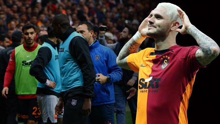 Mauro Icardi fırtınası! Stefano Okaka ile Galatasaray tribünleri tartıştı