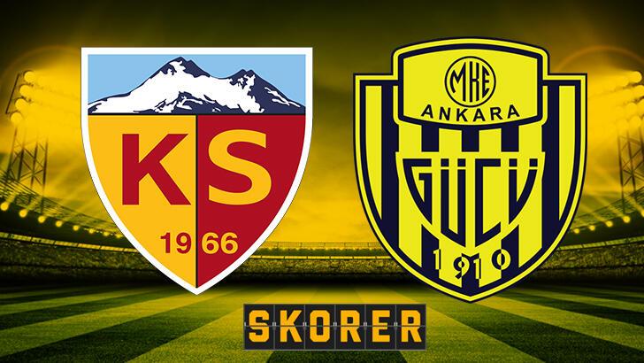 CANLI ANLATIM | Kayserispor – Ankaragücü