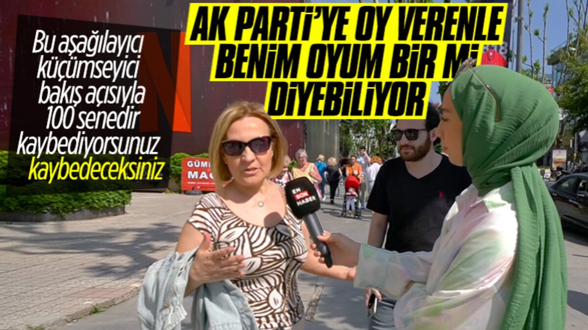 CHP’li kadın AK Partili seçmeni hedef aldı: Saygı duymuyorum