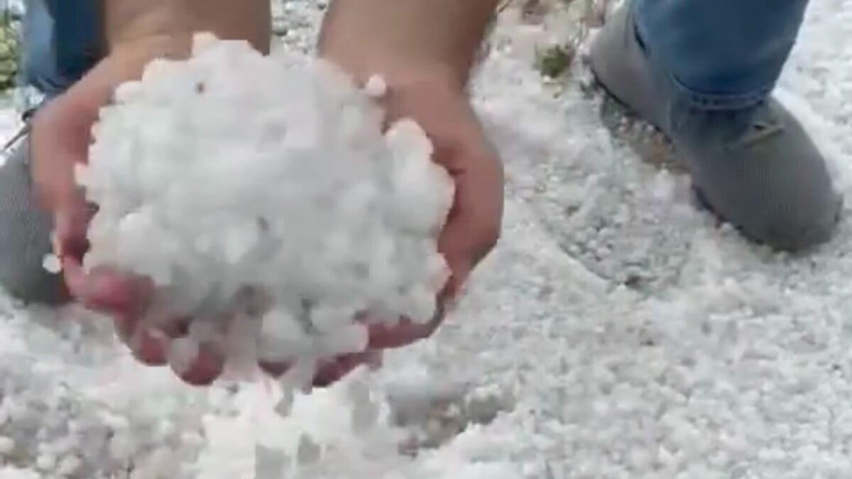 Eskişehir’de mayıs ayında dolu yağdı