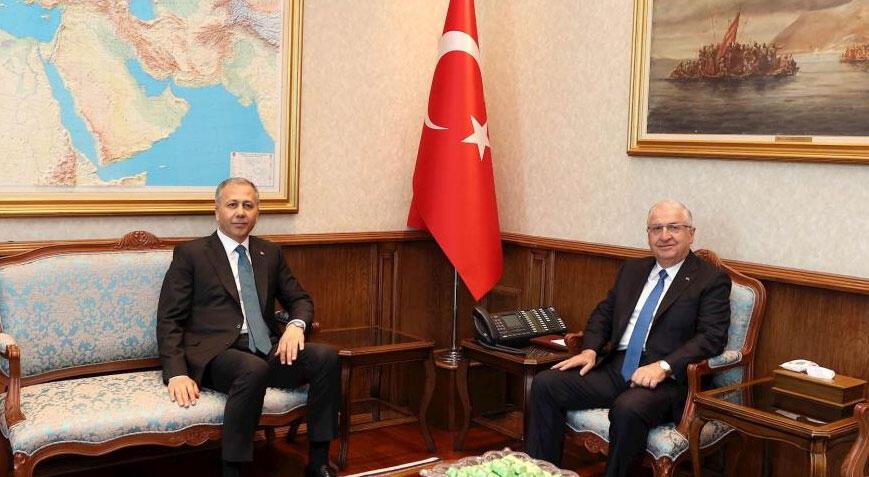 Bakan Güler, İçişleri Bakanı Yerlikaya ile bir araya geldi