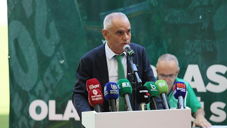 Bursaspor’un yeni başkanı Recep Günay oldu