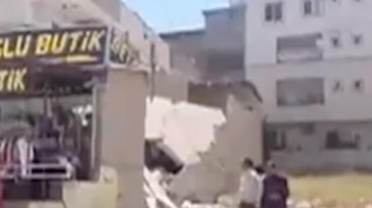 Gaziantep’te 2 katlı bina çöktü! Yaralılar var