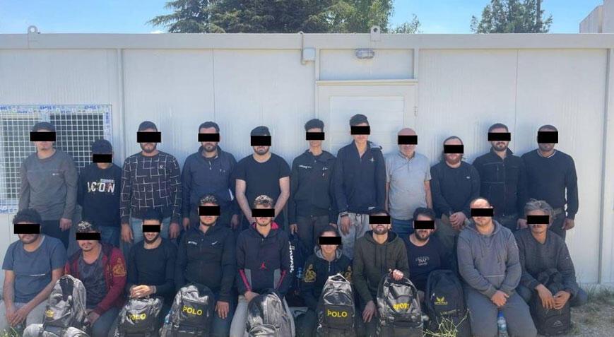 Kırklareli’nde 299 düzensiz göçmen ve 6 organizatör yakalandı