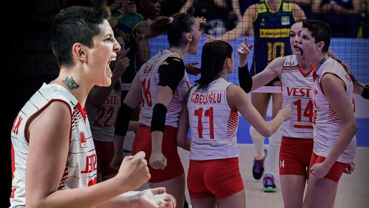 Ne yaptın Ebrar Karakurt! Vurduğu smaç maça damga vurdu