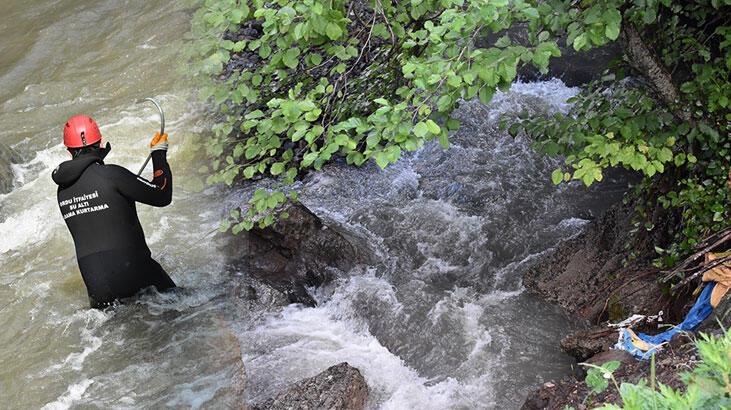 Ordu’da dereye düşen kadın aranıyor