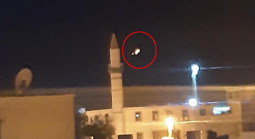 Yer: Gaziantep! Gökyüzünde merak uyandıran görüntü