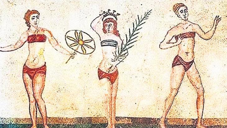 Antik Roma’da bikini varmış