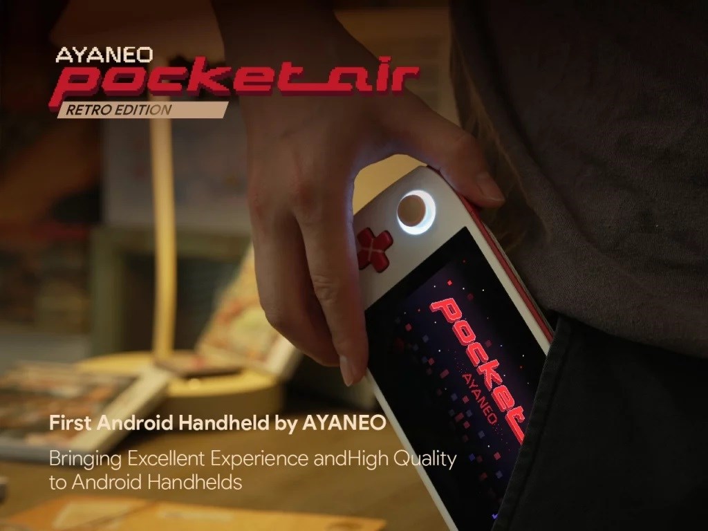 AYANEO Pocket Air mobil oyun için geliyor