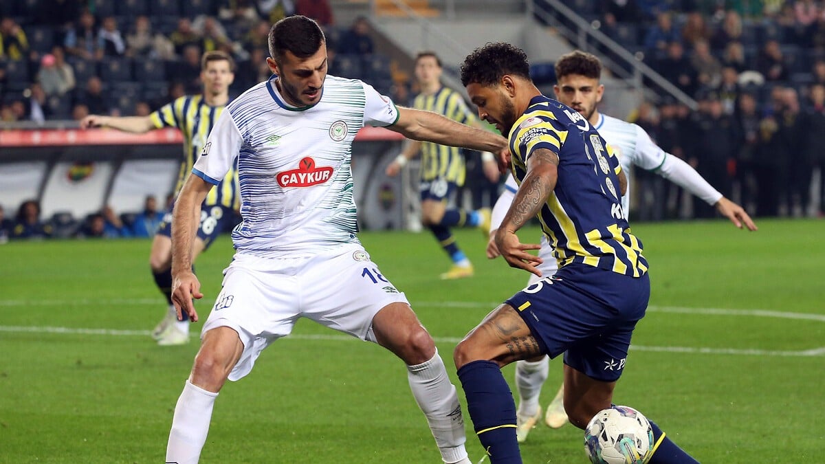 Fenerbahçe – Rizespor maçının muhtemel 11’leri