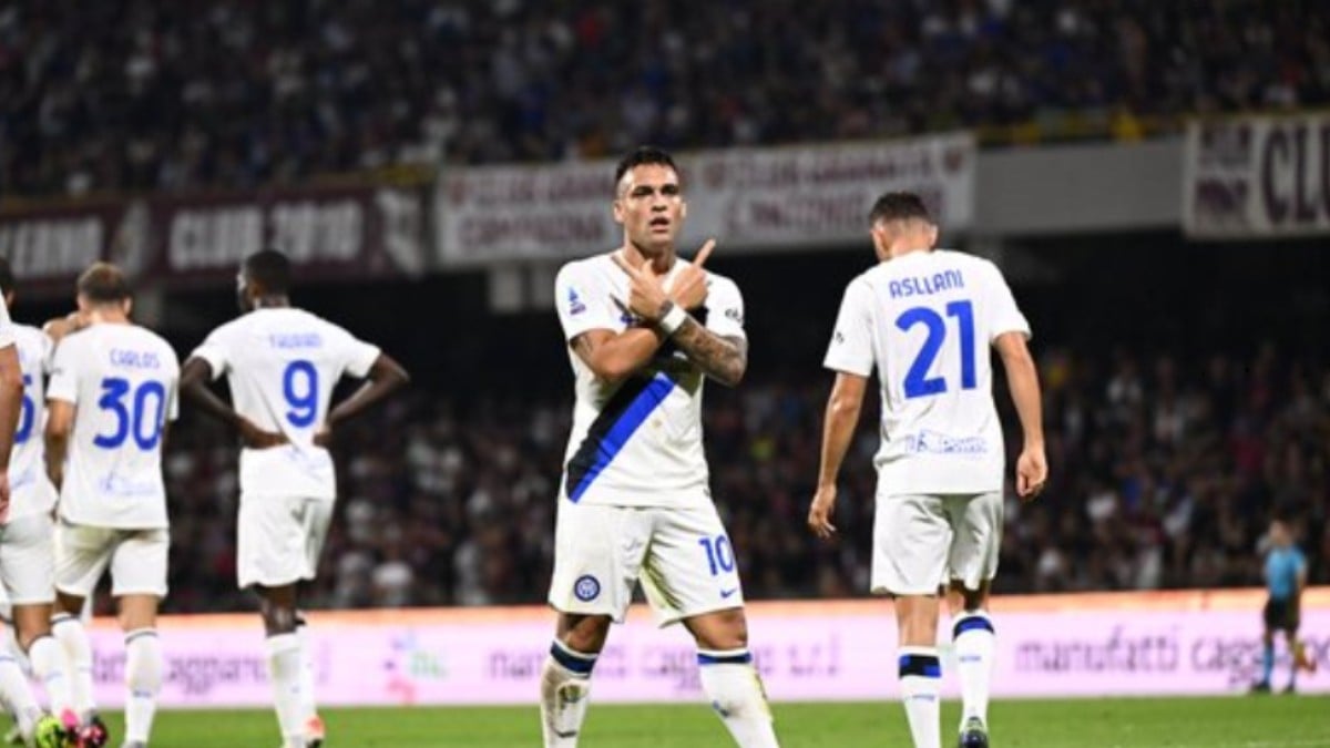 Inter, Salernitana’yı Martinez’in 4 golüyle yendi