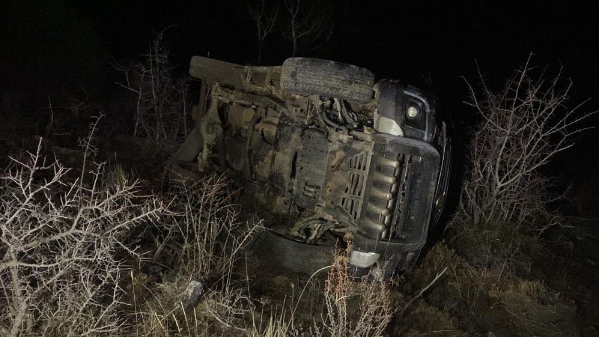 Yozgat’ta ormanlık alana devrilen otomobildeki 1 kişi öldü