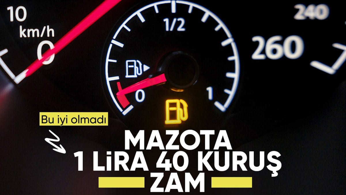 Araç sahiplerini üzen haber! Motorine zam geliyor