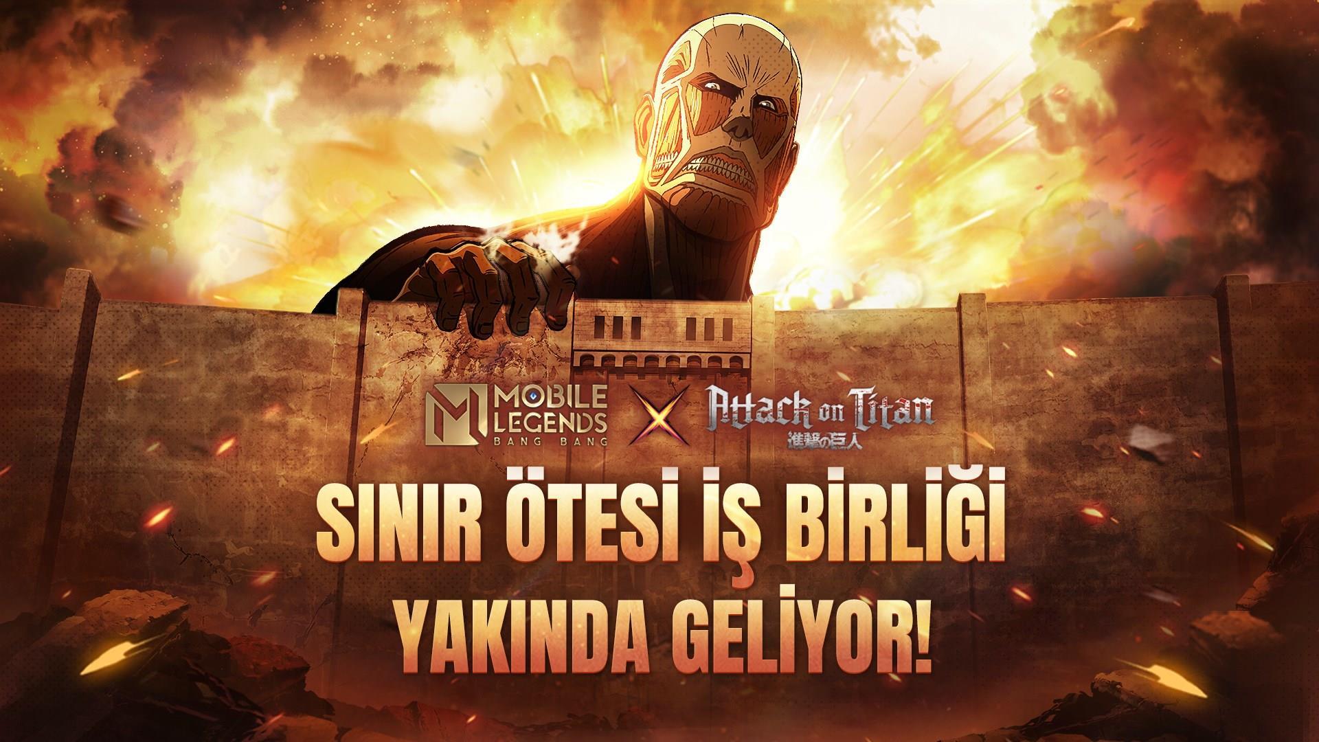 İzci Alayları, Mobile Legends: Bang Bang x Attack on Titan işbirliği için toplanın!