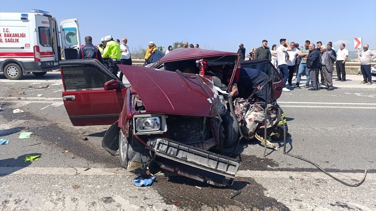 Bilecik’te can pazarı! Trafik kazasında 9 kişi hastanelik oldu