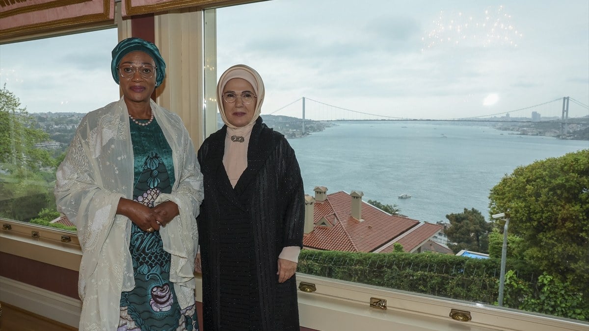 Emine Erdoğan, Oluremi Tinubu’yu ağırladı