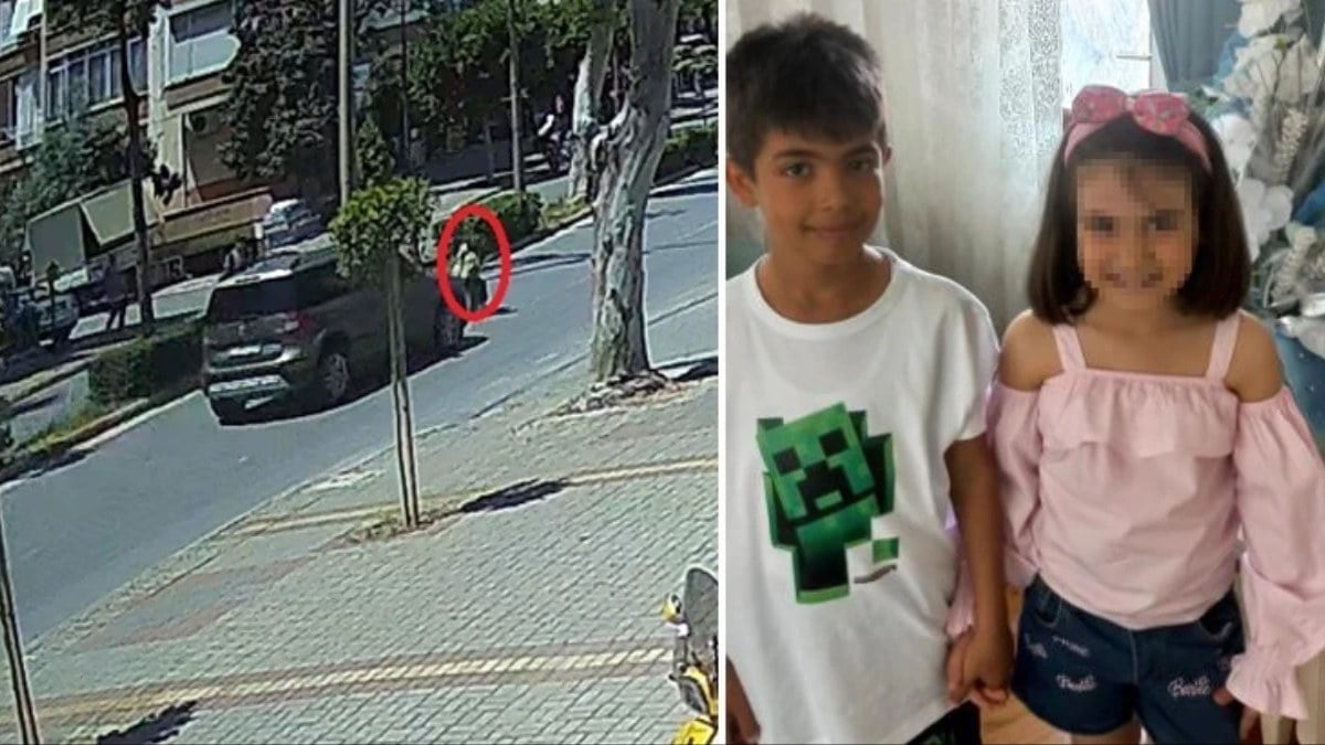 Antalya’da okuldan çıkan kardeşlere araba çarptı