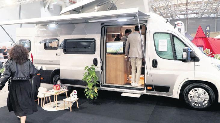 Karavan ve tiny house fuarına 37 ülkeden 45 bin ziyaretçi