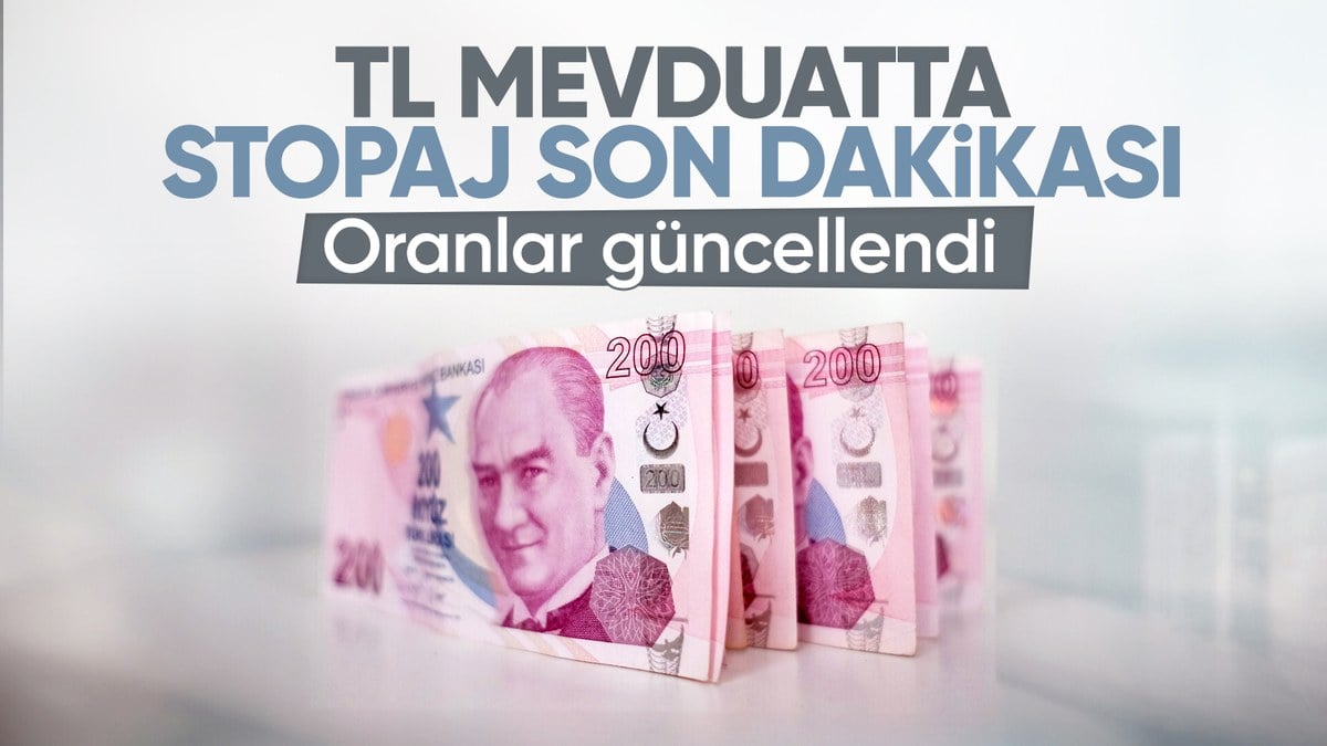 Türk lirası mevduata uygulanan stopaj oranları değişti