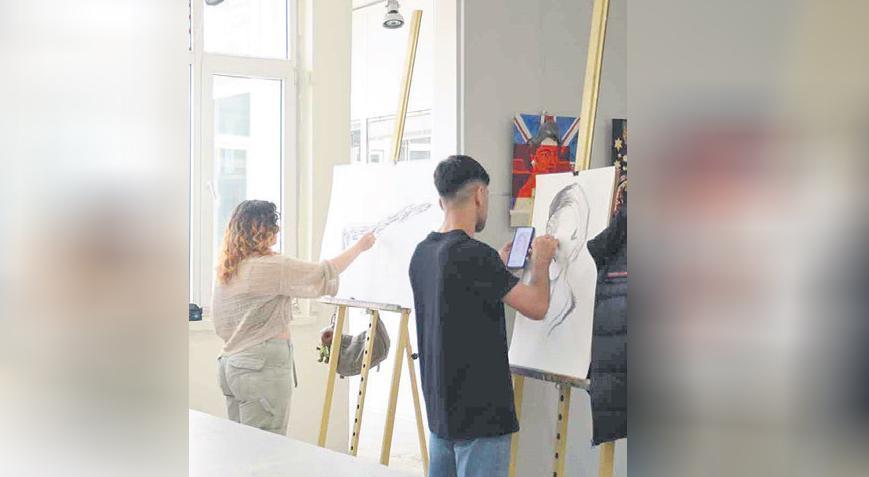 Yunus Emre anısına renkler konuştu