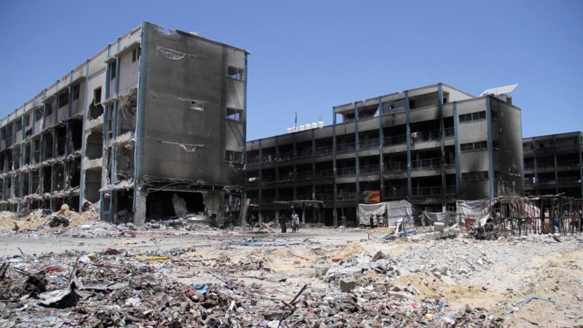 Gazze’deki okulların yeniden inşaya ihtiyacı var