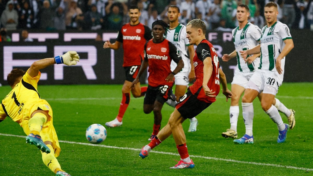 Bayer Leverkusen, Mönchengladbach’ı deplasmanda yendi