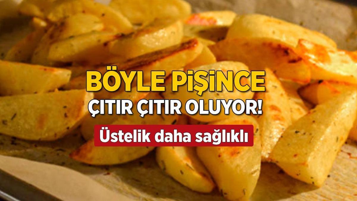 Fırına atınca çıtır çıtır oluyor! Fast food’a taş çıkartan tarif, daha sağlıklı