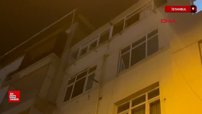 İstanbul Fatih’te 50 yıllık binanın 4’üncü katının tabanı çöktü