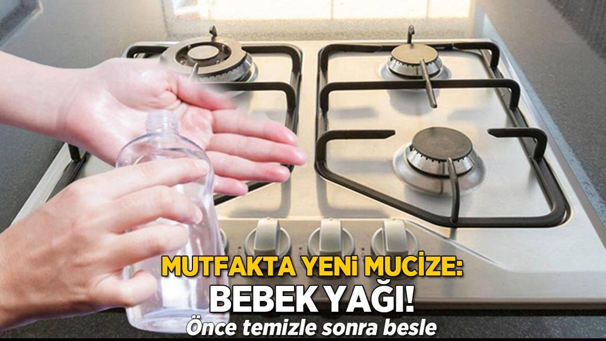 Mutfakta yeni mucize: Bebek yağı! Önce temizle sonra besle