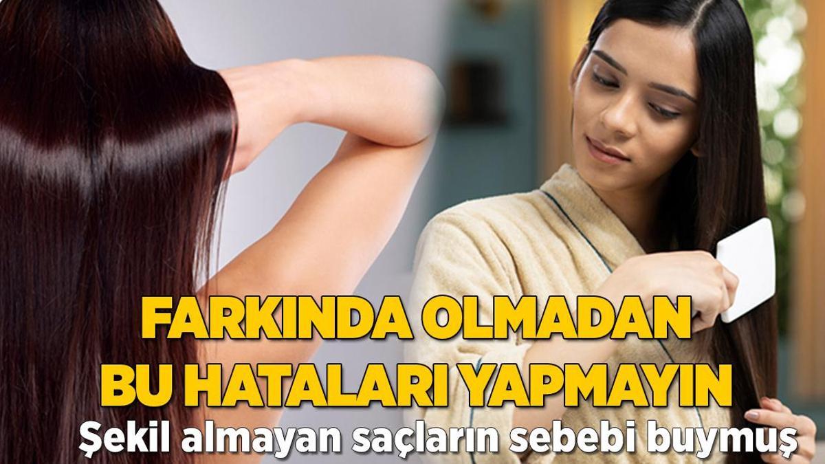 Saçlara şekil verirken asıl yöntemi es geçmeyin! Çözümü çok basit, doğru sıralama şart