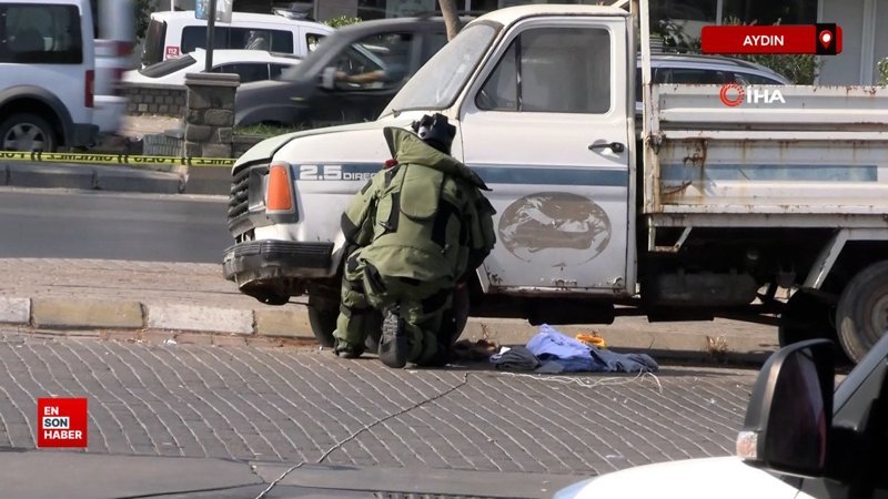 Aydın’da şüpheli çanta polis ekiplerini alarma geçirdi