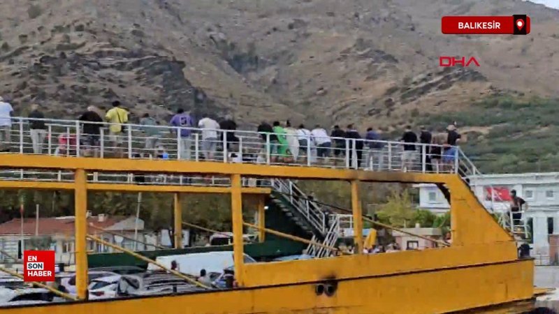 Fazla yolcu alan Ro-Ro gemisi, Marmara Adası’nda bekletiliyor