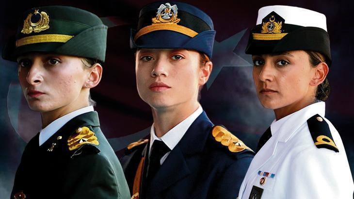 Harp okullarının gururu… Kadın teğmenler