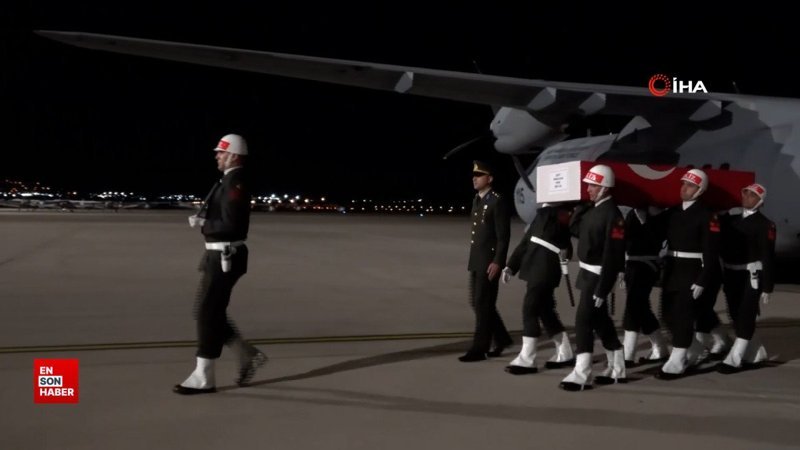 Ispartalı şehidin naaşı memleketine getirildi