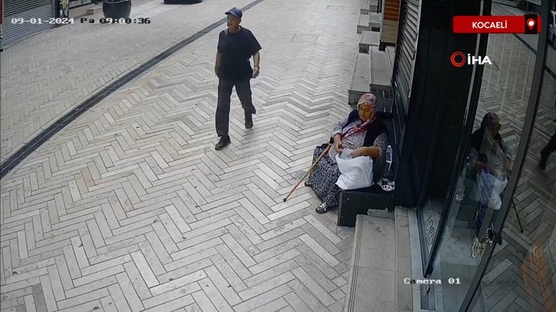 Kocaeli’de kameralara baka baka fincanı çaldı
