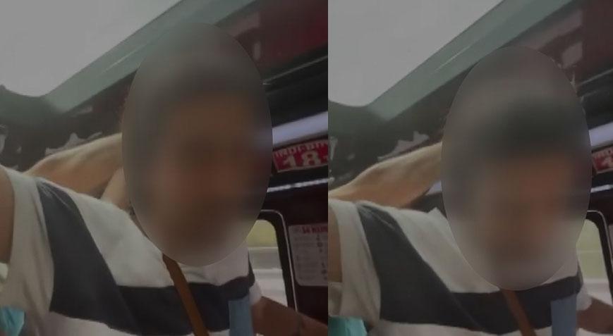 Minibüsteki kadınların gizlice görüntüsünü çekti! Sapık turist yakalandı