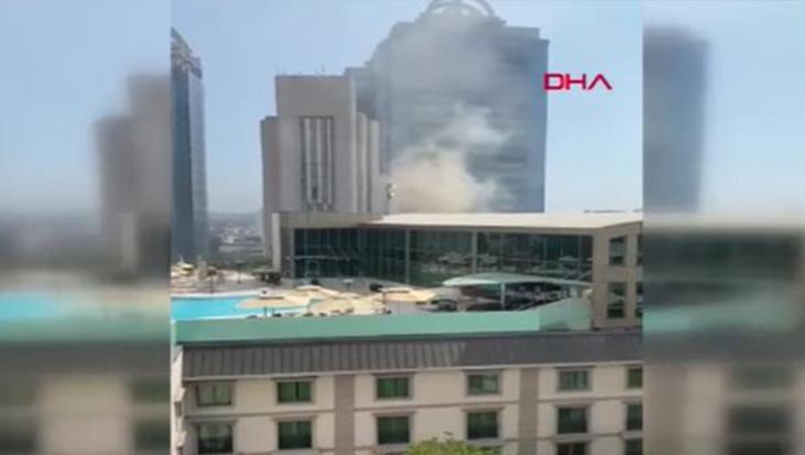 Son dakika… Şişli’de plazada korkutan yangın