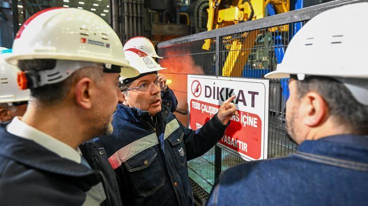 Adalet Bakanı Tunç, KARDEMİR’i ziyaret etti